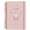 Japan Miffy B6 Ring Notebook - Miffy : Dessert Pink - 1