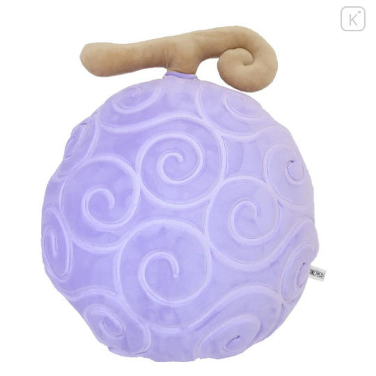 Japan One Piece Die-cut Cushion - Luffy Devil Fruit : Gomu Gomu no Mi - 1