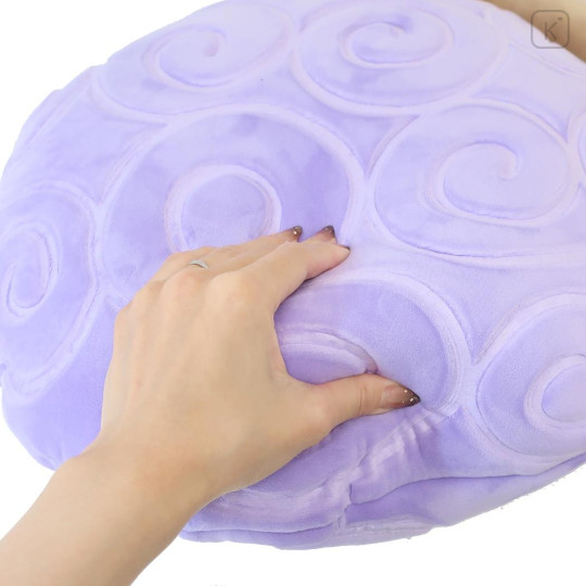 Japan One Piece Die-cut Cushion - Luffy Devil Fruit : Gomu Gomu no Mi - 3