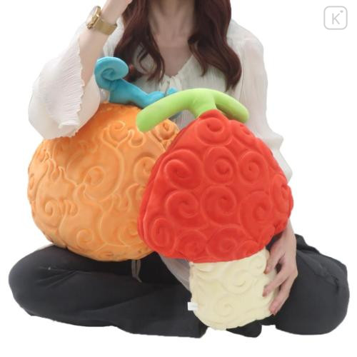 Japan One Piece Die-cut Cushion - Ace Devil Fruit : Mera Mera no Mi - 4