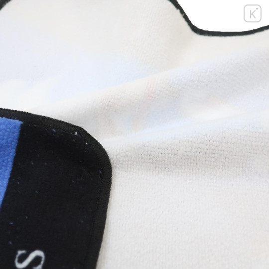 Japan One Piece Mini Towel Handkerchief & Pass Case with Reel Set - Luffy Devil Fruit : Gomu Gomu no Mi - 2