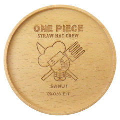 Japan One Piece Wooden Coaster - Sanji Straw Hat Crew