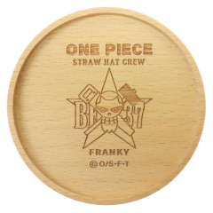 Japan One Piece Wooden Coaster - Franky Straw Hat Crew