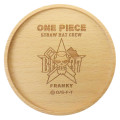 Japan One Piece Wooden Coaster - Franky Straw Hat Crew - 1