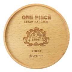 Japan One Piece Wooden Coaster - Jinbe Straw Hat Crew