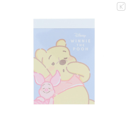 Japan Disney Mini Notepad - Eeyore & Piglet : Sweet Dream - 1
