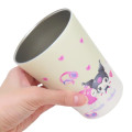 Japan Sanrio Insulated Stainless Steel Tumbler Cup - Kuromi & My Melody : Pastel Dreamland - 2