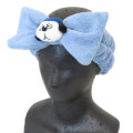 Japan Peanuts Hair Band with Ribbon - Snoopy : Brother Mascot Blue - 4