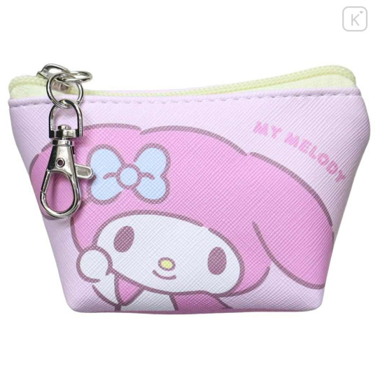Japan Sanrio Triangular Mini Pouch - My Melody : Strawberry - 1