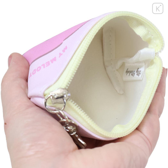 Japan Sanrio Triangular Mini Pouch - My Melody : Strawberry - 3