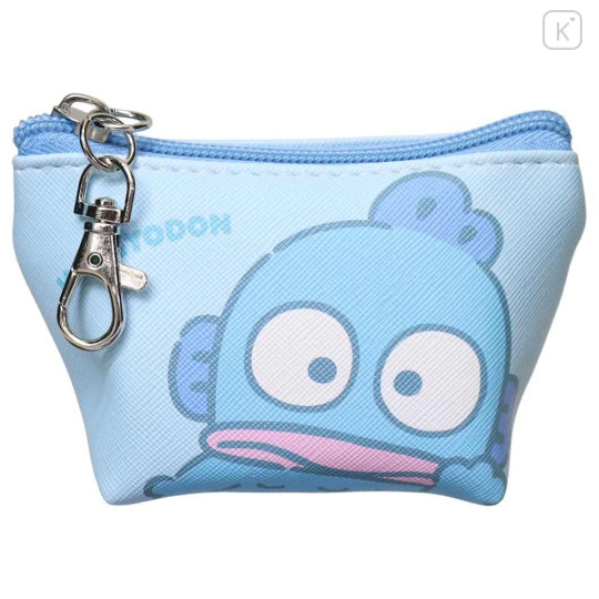 Japan Sanrio Triangular Mini Pouch - Hangyodon : Smile - 1