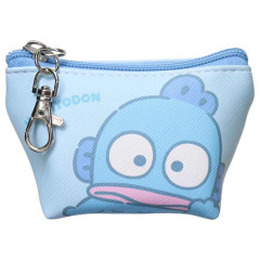 Japan Sanrio Triangular Mini Pouch - Hangyodon : Smile