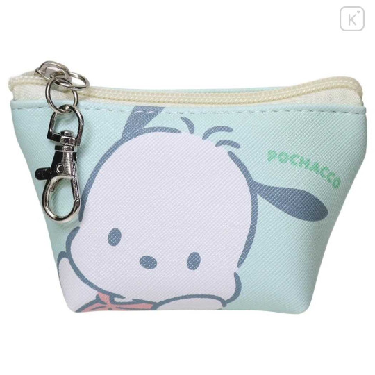 Japan Sanrio Triangular Mini Pouch - Pochacco : Smile - 1