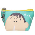 Japan Crayon Shin-chan Triangular Mini Pouch - Bo Suzuki : Green - 1