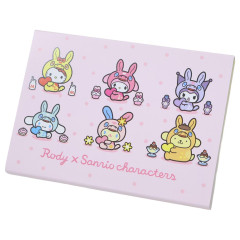 Japan Sanrio Flip Memo Pad - Rody Bounce Horse Characters : Pink