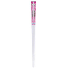 Japan Sanrio Clear Chopsticks 21cm - Hello Kitty : Leopard Pink