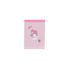 Japan Sanrio Mini Notepad - My Melody : Pastel Favourite