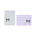 Japan Sanrio Mini Notepad - Kuromi : Pastel Favourite - 3