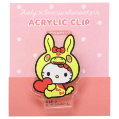 Japan Sanrio Acrylic Clip - Hello Kitty : Rody Bounce Horse