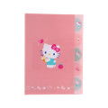 Japan Sanrio 5 Pockets A4 Clear File - Hello Kitty : Pastel Favourite - 1
