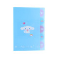 Japan Sanrio 5 Pockets A4 Clear File - Cinnamoroll : Pastel Favourite - 1