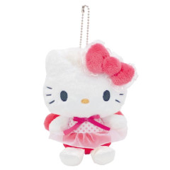 Japan Sanrio Mascot Holder - Hello Kitty : Angel Ballerina