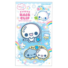 Japan Heisei Retro Acrylic Hair Clip Set - Pukupuku Awawa-chan Happy