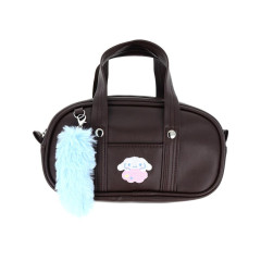 Japan Sanrio Cosmetic Pouch - Cinnamoroll : School Bag Style With Dangling Tail