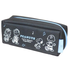 Japan Peanuts Pacotray Pen Pouch - Snoopy : Music Black Blue