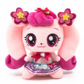 Japan Catch Teenieping Plush Toy - Heartsping Ribbon Dress - 1