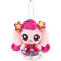 Japan Catch Teenieping Mascot Keychain - Heartsping Ribbon Dress - 1