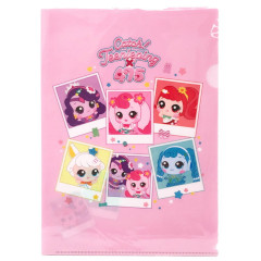 Japan Catch Teenieping A4 Clear File Folder - Pink