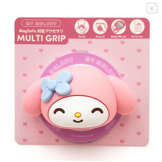 Japan Sanrio MagSafe Compatible Smartphone Grip - My Melody : Happy Face - 1