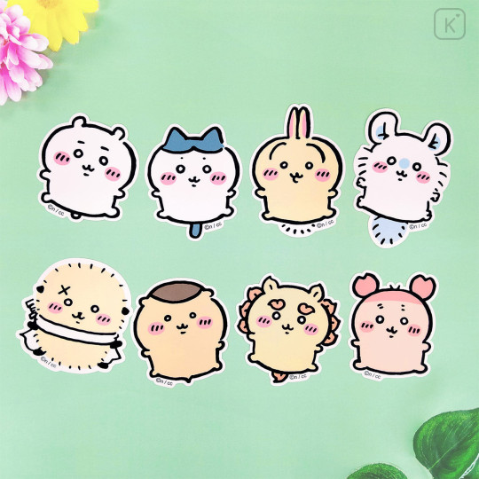 Japan Chiikawa Mini Deco Sticker - Furuhonya Kani-chan - 2