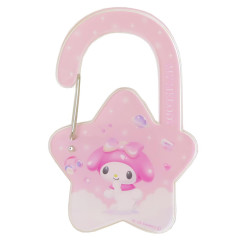 Japan Sanrio Acrylic Carabiner - My Melody : Pastel Favourite Star