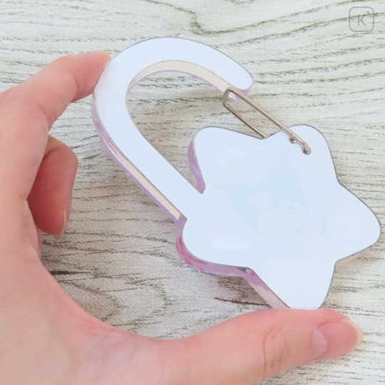 Japan Sanrio Acrylic Carabiner - Kuromi : Pastel Favourite Star - 2