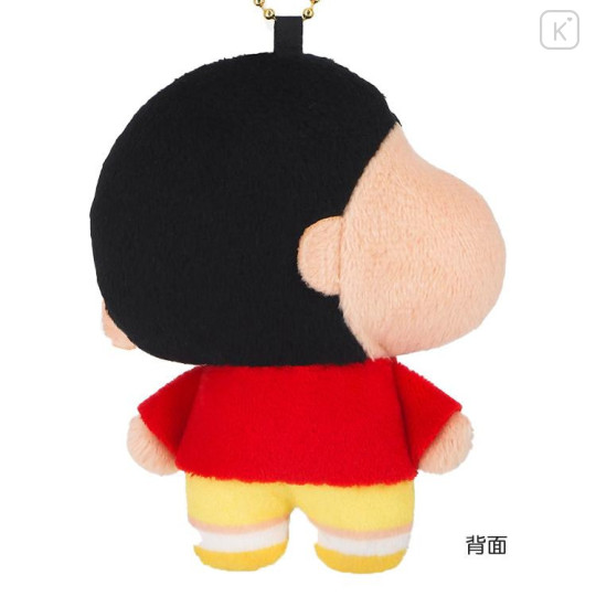 Japan Crayon Shin-chan Flat Mascot Keychain - Shinnosuke Nohara - 4