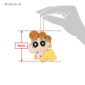 Japan Crayon Shin-chan Flat Mascot Keychain - Shinnosuke Nohara : Sister - 5