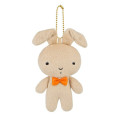 Japan Crayon Shin-chan Flat Mascot Keychain - Nene Mother Rabbit - 1
