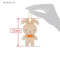 Japan Crayon Shin-chan Flat Mascot Keychain - Nene Mother Rabbit - 5