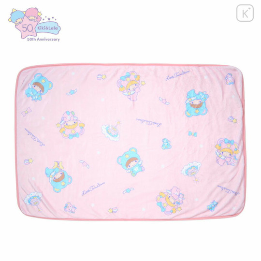 Japan Sanrio Original Cushion Blanket - Little Twin Stars : Starry Sky Angel 50th Anniversary - 1