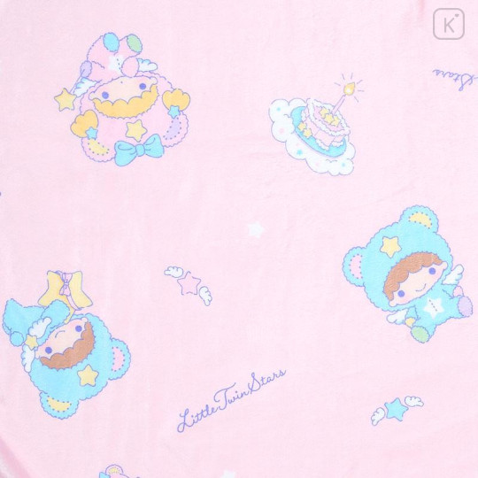 Japan Sanrio Original Cushion Blanket - Little Twin Stars : Starry Sky Angel 50th Anniversary - 5
