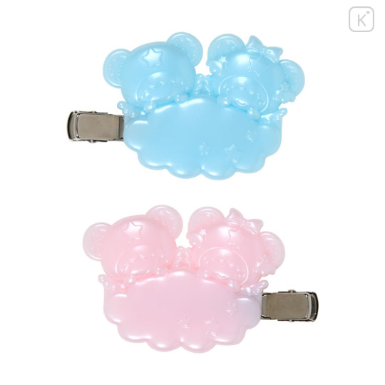 Japan Sanrio Original Bangs Clip Set - Little Twin Stars : Starry Sky Angel 50th Anniversary - 2
