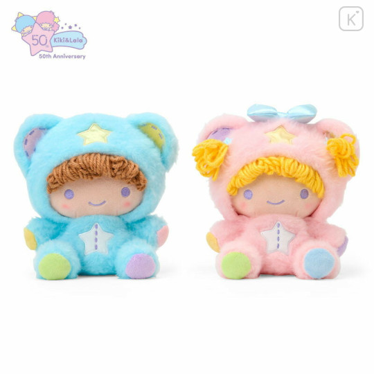 Japan Sanrio Original Plush Toy Set - Little Twin Stars : Starry Sky Angel 50th Anniversary - 1