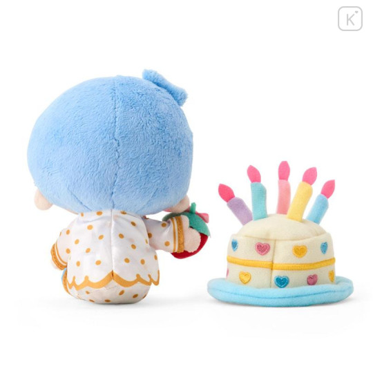 Japan Sanrio Original Plush Toy Set - Little Twin Stars : Birthday Celebration - 4