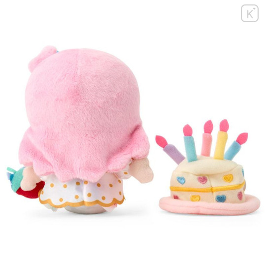Japan Sanrio Original Plush Toy Set - Little Twin Stars : Birthday Celebration - 5
