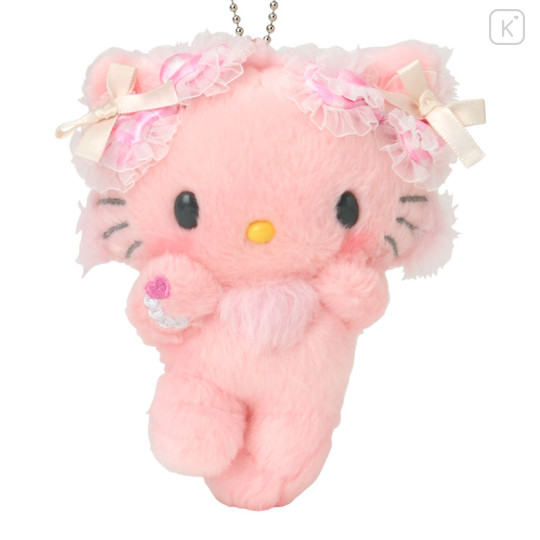 Japan Sanrio Original Mascot Holder - Charmmy Kitty : My Furbaby Charmmykitty Honey Cute - 2
