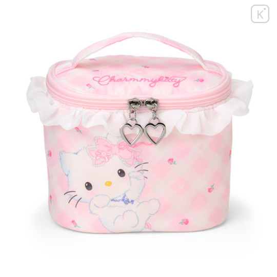 Japan Sanrio Original Vanity Pouch - Charmmy Kitty : My Furbaby Charmmykitty Frill - 1