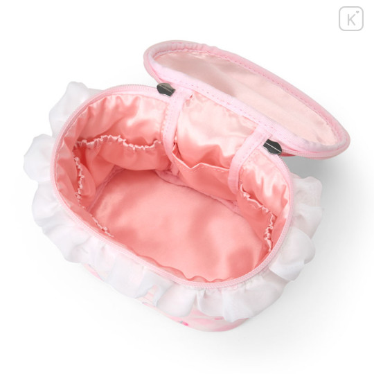 Japan Sanrio Original Vanity Pouch - Charmmy Kitty : My Furbaby Charmmykitty Frill - 3