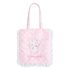 Japan Sanrio Original Frill Tote Bag - Charmmy Kitty : My Furbaby Charmmykitty